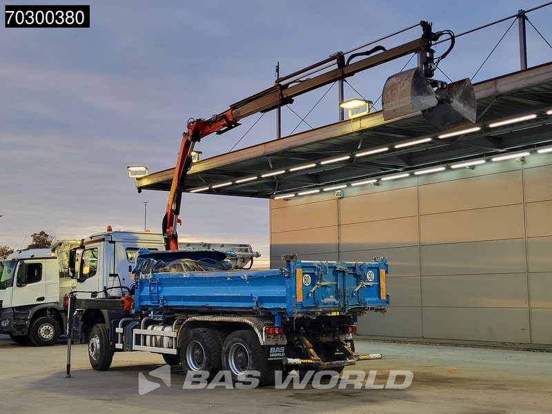 Mercedes-Benz Arocs 3343 6X4 Palfinger PK12.501 SLD Kran Crane 7m3 tipper Big-Axle Automatic Euro 6 - Tovornjak prekucnik, Tovornjak z dvigalom: slika 2 Mercedes-Benz Arocs 3343 6X4 Palfinger PK12.501 SLD Kran Crane 7m3 tipper Big-Axle Automatic Euro 6 - Tovornjak prekucnik, Tovornjak z dvigalom: slika 2