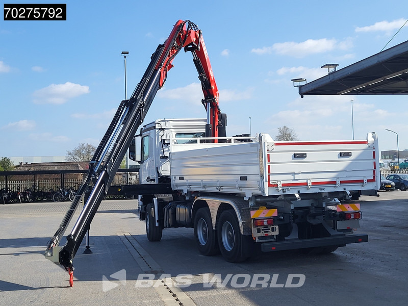 Mercedes-Benz Arocs 3348 6X4 Fasi F195A.2.24 Kran 3 sided tipper 9m3 Big-Axle Navi Euro 6 - Tovornjak prekucnik, Tovornjak z dvigalom: slika 5 Mercedes-Benz Arocs 3348 6X4 Fasi F195A.2.24 Kran 3 sided tipper 9m3 Big-Axle Navi Euro 6 - Tovornjak prekucnik, Tovornjak z dvigalom: slika 5