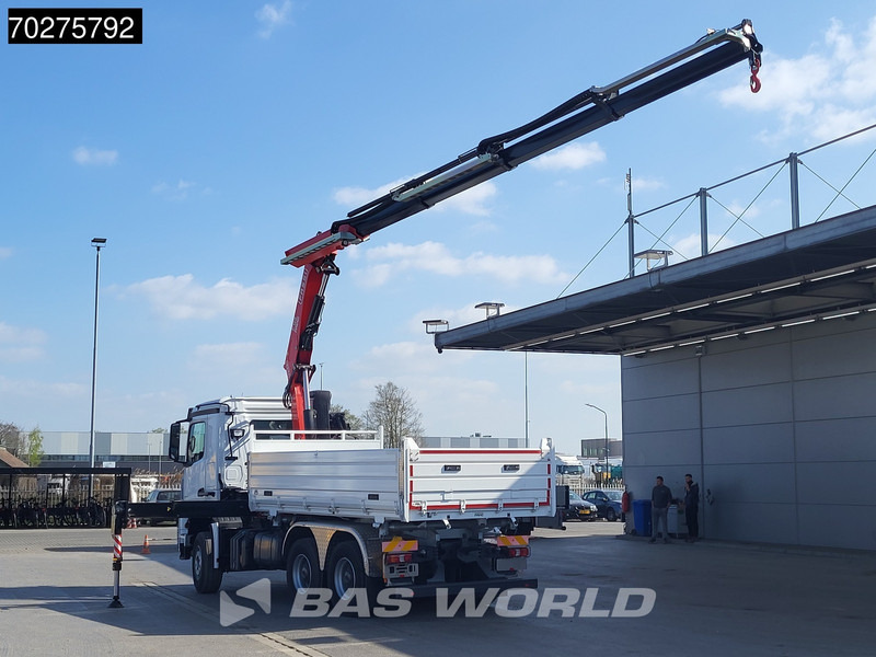 Mercedes-Benz Arocs 3348 6X4 Fasi F195A.2.24 Kran 3 sided tipper 9m3 Big-Axle Navi Euro 6 - Tovornjak prekucnik, Tovornjak z dvigalom: slika 2 Mercedes-Benz Arocs 3348 6X4 Fasi F195A.2.24 Kran 3 sided tipper 9m3 Big-Axle Navi Euro 6 - Tovornjak prekucnik, Tovornjak z dvigalom: slika 2