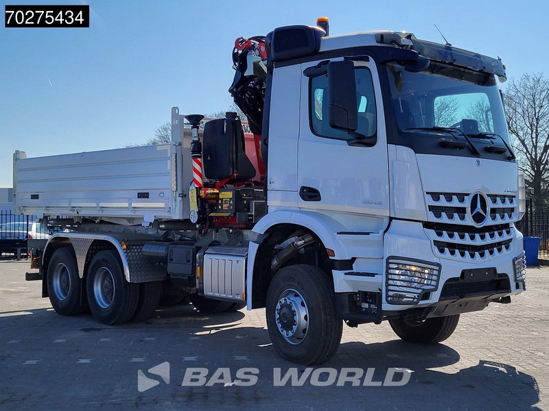 Mercedes-Benz Arocs 3348 6X6 Fassi F255A.2.24 xe-dynamic Kran Dreiseitenkipper Navi Euro 6 lizing Mercedes-Benz Arocs 3348 6X6 Fassi F255A.2.24 xe-dynamic Kran Dreiseitenkipper Navi Euro 6: slika 16