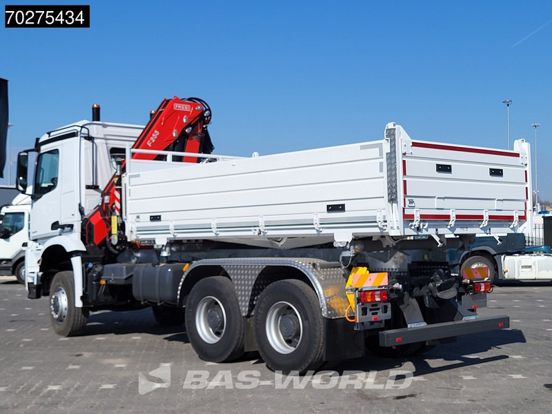 Mercedes-Benz Arocs 3348 6X6 Fassi F255A.2.24 xe-dynamic Kran Dreiseitenkipper Navi Euro 6 lizing Mercedes-Benz Arocs 3348 6X6 Fassi F255A.2.24 xe-dynamic Kran Dreiseitenkipper Navi Euro 6: slika 15