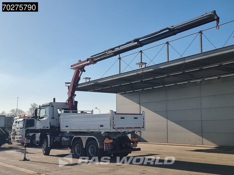 Mercedes-Benz Arocs 3348 6X6 Full Steel Retarder Fassi 25T/M Crane Kran Euro 6 - Tovornjak prekucnik, Tovornjak z dvigalom: slika 2 Mercedes-Benz Arocs 3348 6X6 Full Steel Retarder Fassi 25T/M Crane Kran Euro 6 - Tovornjak prekucnik, Tovornjak z dvigalom: slika 2