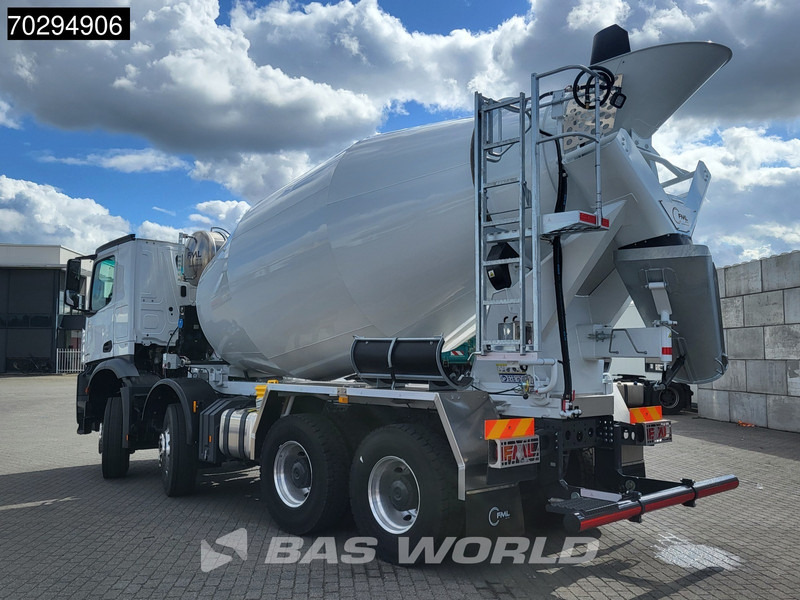 Mercedes-Benz Arocs 3743 8X4 New! 10m3 FML BSH 103 Mixer Steelsuspension Big-Axle Automatic Euro 6 - Avtomešalec: slika 2 Mercedes-Benz Arocs 3743 8X4 New! 10m3 FML BSH 103 Mixer Steelsuspension Big-Axle Automatic Euro 6 - Avtomešalec: slika 2