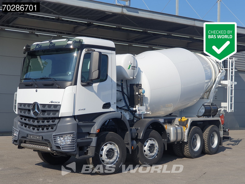 Mercedes-Benz Arocs 4142 8X4 NEW! 10m3 SchwingStetter Mixer Hydrauliek BigAxle Manual Euro 3 - Avtomešalec: slika 1 Mercedes-Benz Arocs 4142 8X4 NEW! 10m3 SchwingStetter Mixer Hydrauliek BigAxle Manual Euro 3 - Avtomešalec: slika 1