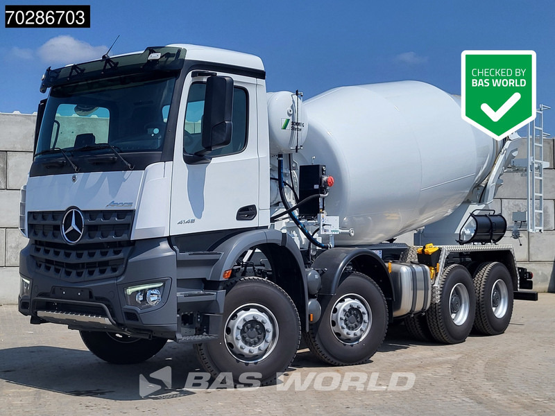 Mercedes-Benz Arocs 4145 8X4 NEW! 10m3 Schwing Stetter Mixer Big-Axle Manual Euro 3 - Avtomešalec: slika 1 Mercedes-Benz Arocs 4145 8X4 NEW! 10m3 Schwing Stetter Mixer Big-Axle Manual Euro 3 - Avtomešalec: slika 1
