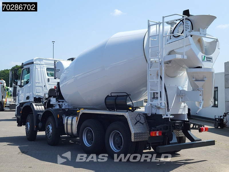 Mercedes-Benz Arocs 4145 8X4 NEW! 10m3 Schwing Stetter Mixer Manual Big-Axle Steel suspension Euro 3 - Avtomešalec: slika 2 Mercedes-Benz Arocs 4145 8X4 NEW! 10m3 Schwing Stetter Mixer Manual Big-Axle Steel suspension Euro 3 - Avtomešalec: slika 2