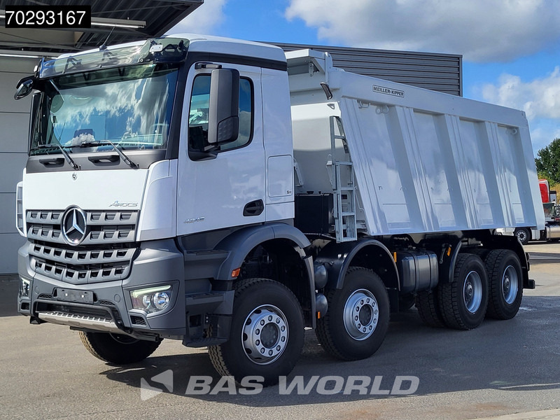 Mercedes-Benz Arocs 4145 8X4 New! 22m3 Meiller Kipper Big-Axle Steelsuspension Manual Euro 3 - Tovornjak prekucnik: slika 5 Mercedes-Benz Arocs 4145 8X4 New! 22m3 Meiller Kipper Big-Axle Steelsuspension Manual Euro 3 - Tovornjak prekucnik: slika 5