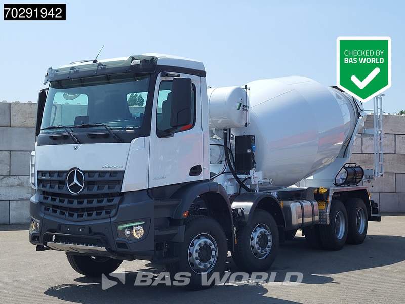 Mercedes-Benz Arocs 4245 8X4 NEW! 12m3 Schwing Stetter Mixer Big-Axle Manual Euro 3 - Avtomešalec: slika 1 Mercedes-Benz Arocs 4245 8X4 NEW! 12m3 Schwing Stetter Mixer Big-Axle Manual Euro 3 - Avtomešalec: slika 1