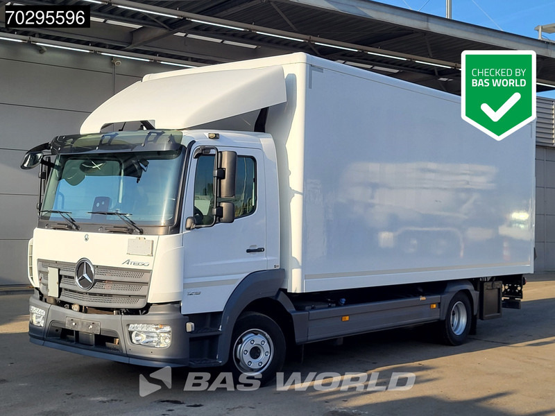 Mercedes-Benz Atego 1218 4X2 12tonner 1500kg Ladebordwand Automatic Euro 6 - Tovornjak zabojnik: slika 1 Mercedes-Benz Atego 1218 4X2 12tonner 1500kg Ladebordwand Automatic Euro 6 - Tovornjak zabojnik: slika 1