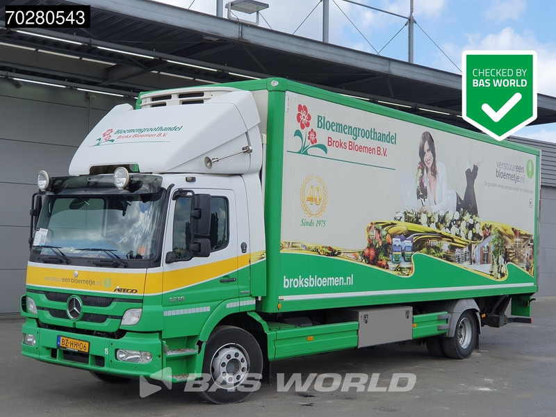 Mercedes-Benz Atego 1218 Atego 4X2 12t NL-Truck Mitsubishi TDJ430D cooler 1500kg Ladebordwand Euro 5 - Tovornjak hladilnik: slika 1 Mercedes-Benz Atego 1218 Atego 4X2 12t NL-Truck Mitsubishi TDJ430D cooler 1500kg Ladebordwand Euro 5 - Tovornjak hladilnik: slika 1