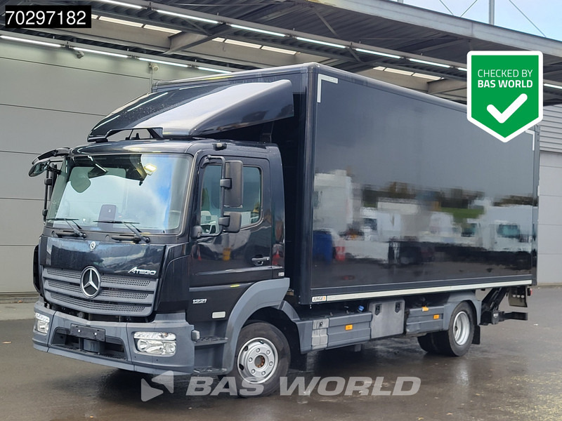 Mercedes-Benz Atego 1221 4X2 12tonner Automatic 1500kg Ladebordwand Airco Euro 6 - Tovornjak zabojnik: slika 1 Mercedes-Benz Atego 1221 4X2 12tonner Automatic 1500kg Ladebordwand Airco Euro 6 - Tovornjak zabojnik: slika 1