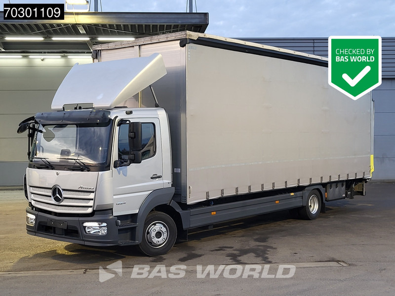 Mercedes-Benz Atego 1224 4X2 280cm height curtainsider 1500kg Tailgate Automatic Euro 6 - Tovornjak s ponjavo: slika 1 Mercedes-Benz Atego 1224 4X2 280cm height curtainsider 1500kg Tailgate Automatic Euro 6 - Tovornjak s ponjavo: slika 1