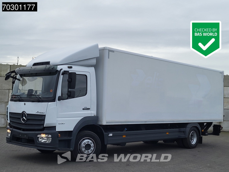 Mercedes-Benz Atego 1230 4X2 12tonner Automatic 1500kg Ladebordwand Euro 6 - Tovornjak zabojnik: slika 1 Mercedes-Benz Atego 1230 4X2 12tonner Automatic 1500kg Ladebordwand Euro 6 - Tovornjak zabojnik: slika 1
