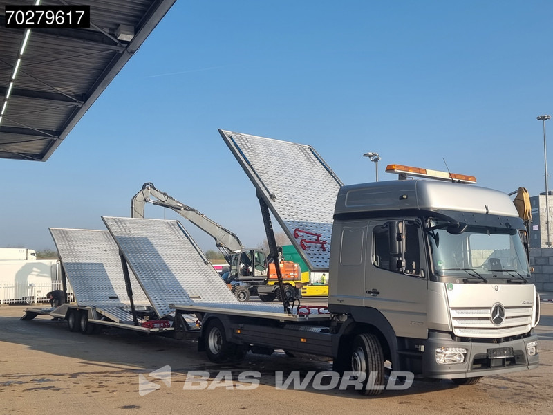 Mercedes-Benz Atego 1230 4X2 Kuvvetli car transporter 6 spots Hydrl. Winch Automatic Euro 6 - Tovornjak avtotransporter: slika 3 Mercedes-Benz Atego 1230 4X2 Kuvvetli car transporter 6 spots Hydrl. Winch Automatic Euro 6 - Tovornjak avtotransporter: slika 3