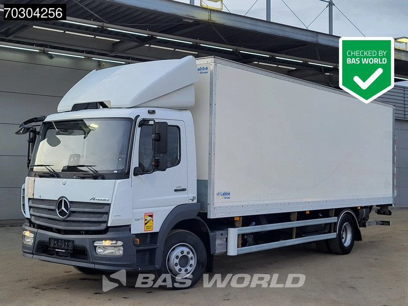 Mercedes-Benz Atego 1318 4X2 13.5tonner ADR Automatic 1500kg Ladebordwand Euro 6 - Tovornjak zabojnik: slika 1 Mercedes-Benz Atego 1318 4X2 13.5tonner ADR Automatic 1500kg Ladebordwand Euro 6 - Tovornjak zabojnik: slika 1