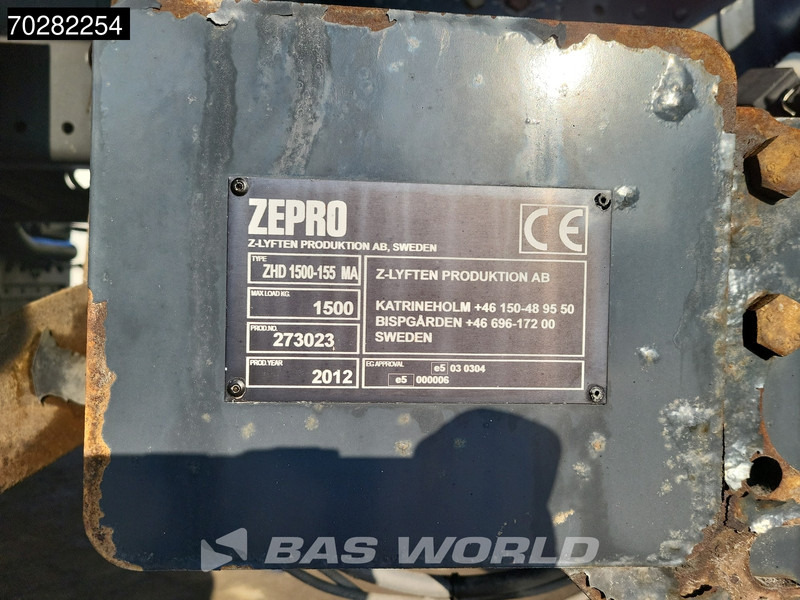 Tovornjak hladilnik Mercedes-Benz Atego 1324 4X2 13tonner Thermo King T-1200R Manual 1500kg Ladebordwand Euro 5: slika 17