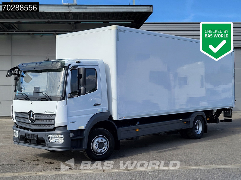 Mercedes-Benz Atego 1527 4X2 15tonner Automatic 1500kg Ladebordwand Euro 6 - Tovornjak zabojnik: slika 1 Mercedes-Benz Atego 1527 4X2 15tonner Automatic 1500kg Ladebordwand Euro 6 - Tovornjak zabojnik: slika 1
