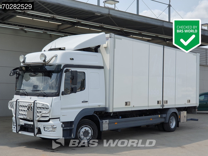 Mercedes-Benz Atego 1527 Atego 4X2 15tonner Automatic 2000kg Ladebordwand Euro 6 - Tovornjak zabojnik: slika 1 Mercedes-Benz Atego 1527 Atego 4X2 15tonner Automatic 2000kg Ladebordwand Euro 6 - Tovornjak zabojnik: slika 1