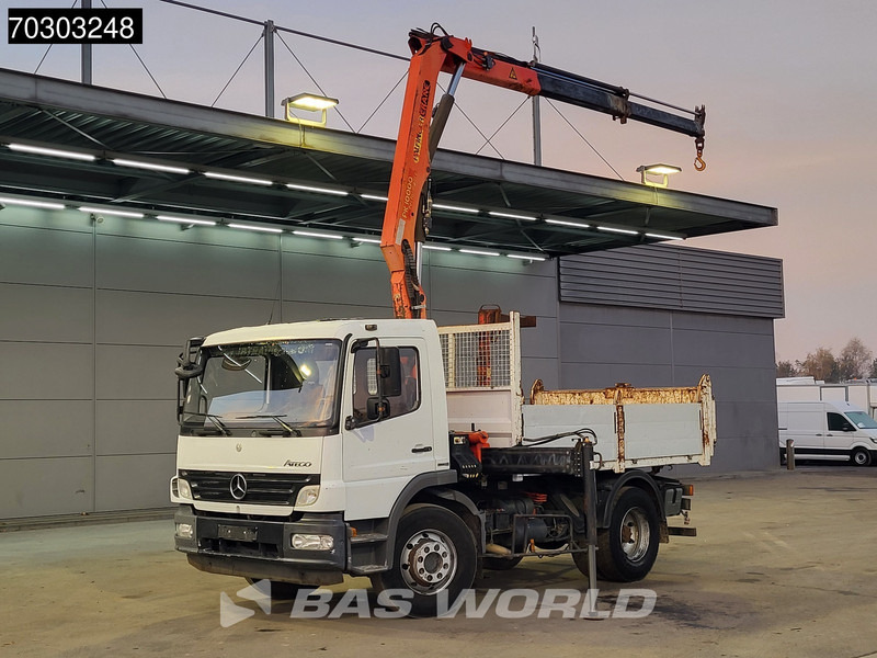 Mercedes-Benz Atego 1624 4X2 Palfinger PK10000 Kran Crane Manual Steelsuspension Euro 4 - Tovornjak prekucnik, Tovornjak z dvigalom: slika 3 Mercedes-Benz Atego 1624 4X2 Palfinger PK10000 Kran Crane Manual Steelsuspension Euro 4 - Tovornjak prekucnik, Tovornjak z dvigalom: slika 3