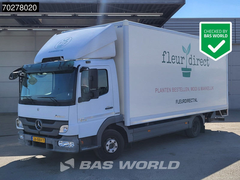 Mercedes-Benz Atego 816 4X2 7.5tonner Automatic Ladebordwand Euro 5 - Tovornjak zabojnik: slika 1 Mercedes-Benz Atego 816 4X2 7.5tonner Automatic Ladebordwand Euro 5 - Tovornjak zabojnik: slika 1
