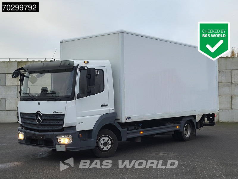 Mercedes-Benz Atego 818 4X2 8tonner Automatic 1000kg Ladebordwand Euro 6 - Tovornjak zabojnik: slika 1 Mercedes-Benz Atego 818 4X2 8tonner Automatic 1000kg Ladebordwand Euro 6 - Tovornjak zabojnik: slika 1