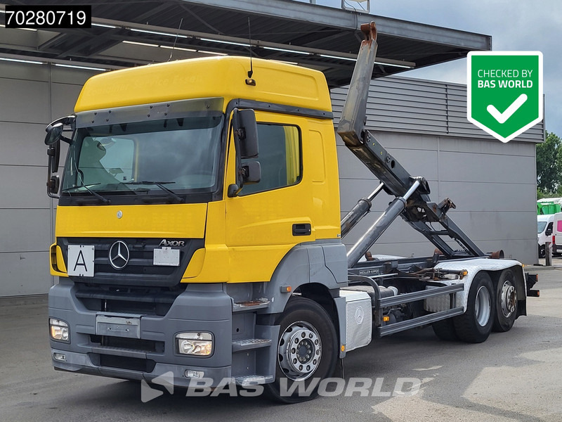Mercedes-Benz Axor 2543 6X2 Meiller RK 20.70 hooklift Manual Retarder Liftachse Euro 5 - Kotalni prekucni tovornjak: slika 1 Mercedes-Benz Axor 2543 6X2 Meiller RK 20.70 hooklift Manual Retarder Liftachse Euro 5 - Kotalni prekucni tovornjak: slika 1