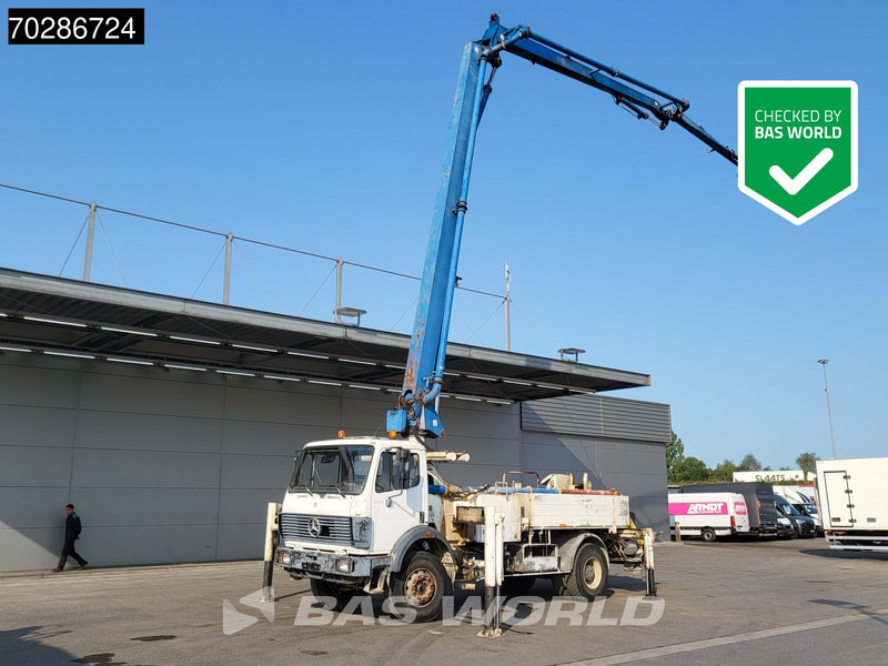 Mercedes-Benz SK 1922 4X2 Schwing Stetter KVM 26/22 Pump Steel Suspension Big-Axle Manual Euro 1 - Črpalka za beton: slika 1 Mercedes-Benz SK 1922 4X2 Schwing Stetter KVM 26/22 Pump Steel Suspension Big-Axle Manual Euro 1 - Črpalka za beton: slika 1