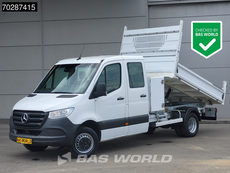 Mercedes-Benz Sprinter 514 CDI Kipper met Kist Dubbel Cabine Dubbellucht 3,5t Trekhaak Airco Cruise MBUX CarPlay Euro6 Tipper Benne Kieper 2m3 A/C Towb - Dostavno vozilo prekucnik: slika 1 Mercedes-Benz Sprinter 514 CDI Kipper met Kist Dubbel Cabine Dubbellucht 3,5t Trekhaak Airco Cruise MBUX CarPlay Euro6 Tipper Benne Kieper 2m3 A/C Towb - Dostavno vozilo prekucnik: slika 1