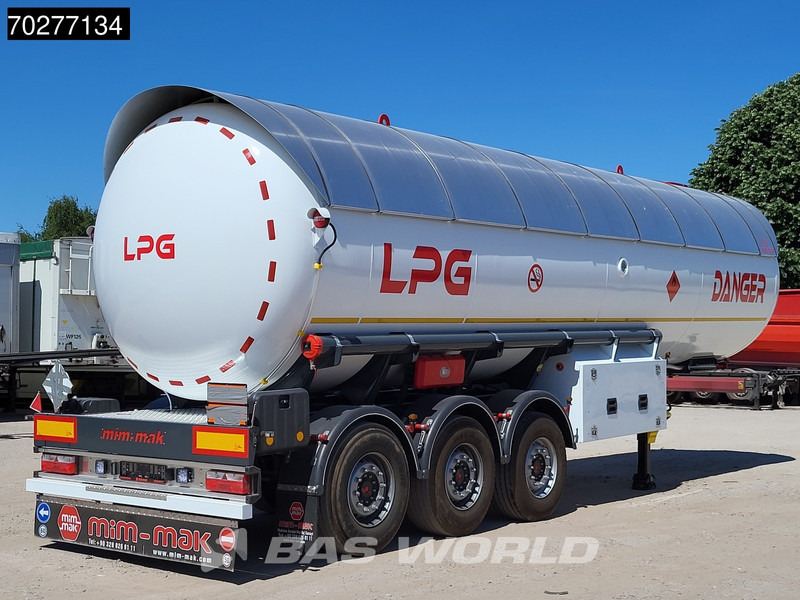 Mim-Mak LPG TRANSPORT TANK 3 axles NEW 48m3 Liftachse Gas ADR - Polprikolica cisterna: slika 2 Mim-Mak LPG TRANSPORT TANK 3 axles NEW 48m3 Liftachse Gas ADR - Polprikolica cisterna: slika 2