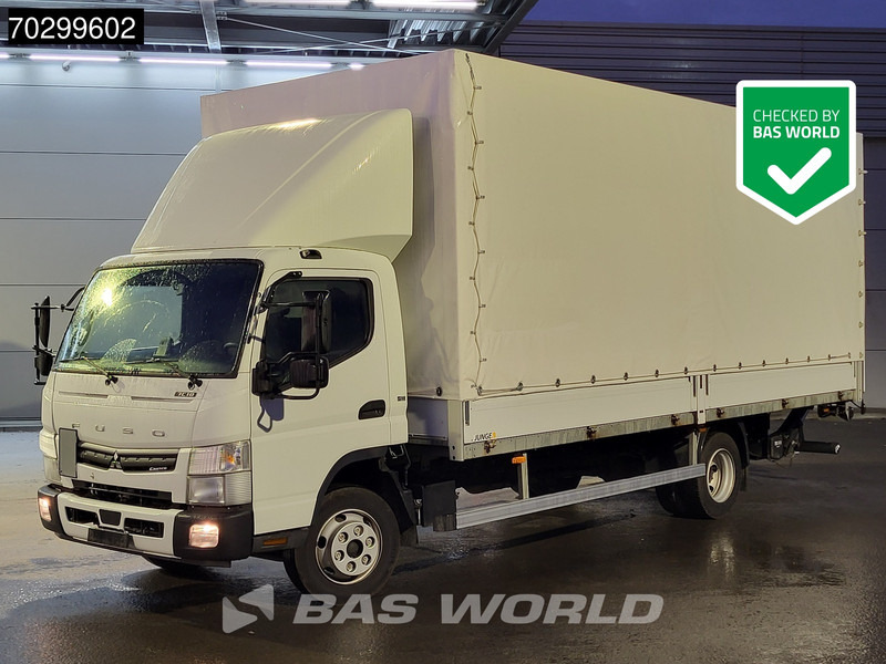 Mitsubishi Canter 7C18 4X2 7.5tonner 1000kg Ladebordwand Automatic Euro 6 - Tovornjak s ponjavo: slika 1 Mitsubishi Canter 7C18 4X2 7.5tonner 1000kg Ladebordwand Automatic Euro 6 - Tovornjak s ponjavo: slika 1