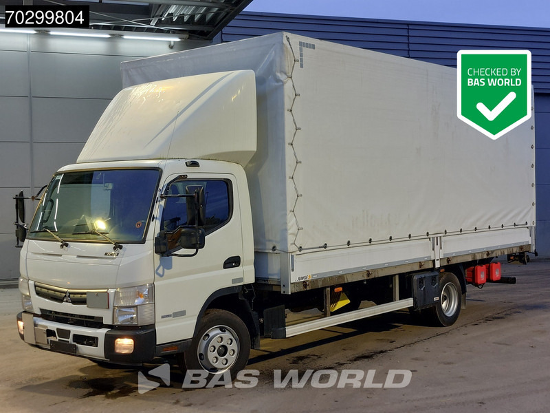 Mitsubishi Fuso 7C 18 4X2 8tonner Curtainsider 1000kg Ladebordwand Automatic Euro 6 - Tovornjak s ponjavo: slika 1 Mitsubishi Fuso 7C 18 4X2 8tonner Curtainsider 1000kg Ladebordwand Automatic Euro 6 - Tovornjak s ponjavo: slika 1