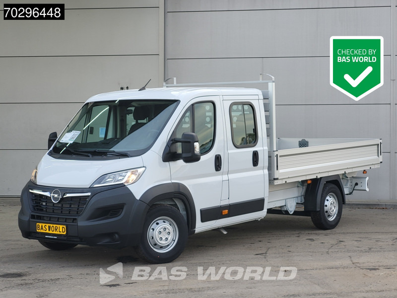 Opel Movano 140PK Dubbel Cabine Open Laadbak Airco Cruise Euro6 Pritsche Pickup Open Box A/C Cruise control - Dostavno vozilo s kesonom: slika 1 Opel Movano 140PK Dubbel Cabine Open Laadbak Airco Cruise Euro6 Pritsche Pickup Open Box A/C Cruise control - Dostavno vozilo s kesonom: slika 1