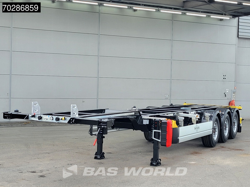 Orthaus TR 3 axles Mutli'45 Lift Axle Extendable SAF - Kontejnerska polprikolica/ Polprikolica z zamenljivim tovoriščem: slika 2 Orthaus TR 3 axles Mutli'45 Lift Axle Extendable SAF - Kontejnerska polprikolica/ Polprikolica z zamenljivim tovoriščem: slika 2