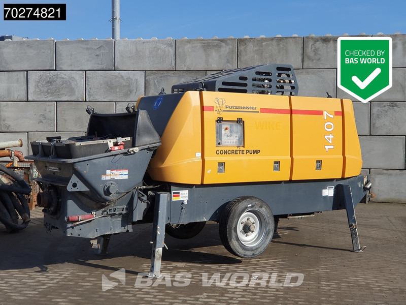 Putzmeister BSA 1407 D5 Concrete Pump | 71 m³/hr - Črpalka za beton: slika 1 Putzmeister BSA 1407 D5 Concrete Pump | 71 m³/hr - Črpalka za beton: slika 1