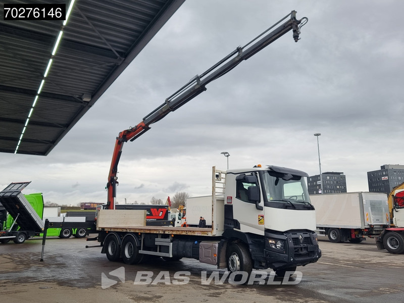 Renault C 380 6X4 Palfinger PK18002-EH Kran Crane Remote Automatic Retarder Euro 6 - Tovornjak s kesonom, Tovornjak z dvigalom: slika 3 Renault C 380 6X4 Palfinger PK18002-EH Kran Crane Remote Automatic Retarder Euro 6 - Tovornjak s kesonom, Tovornjak z dvigalom: slika 3