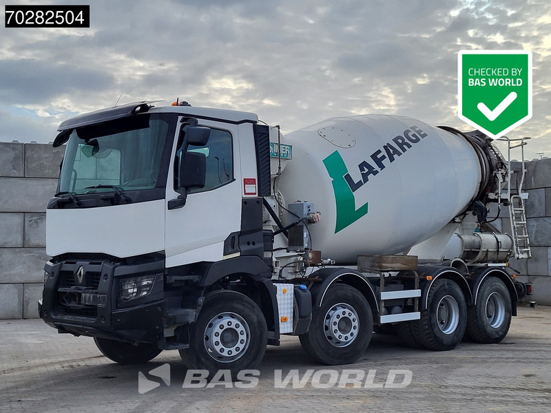 Renault C 430 8X4 9m3 Big-Axle Steelsuspension Euro 6 - Avtomešalec: slika 1 Renault C 430 8X4 9m3 Big-Axle Steelsuspension Euro 6 - Avtomešalec: slika 1