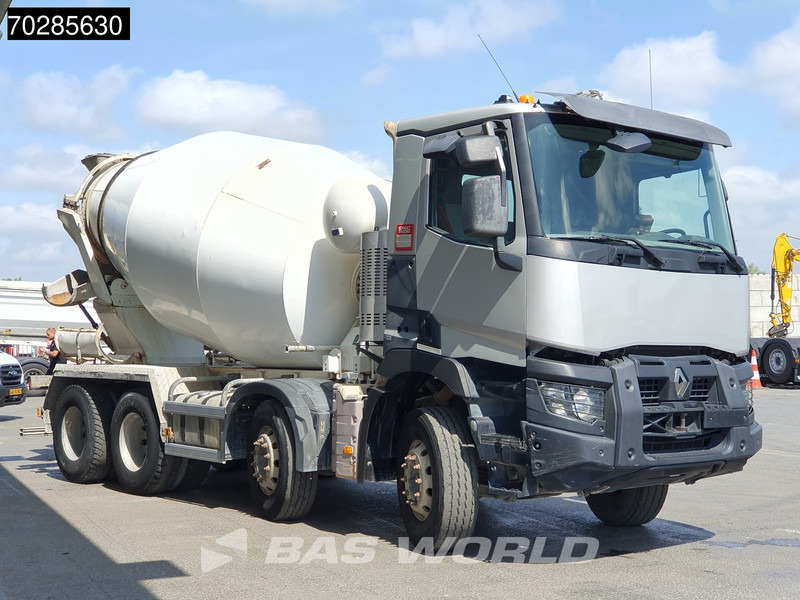 Renault C 430 8X4 9m3 Euromixbeton Mixer Steelsuspension Automatic Euro 6 - Avtomešalec: slika 3 Renault C 430 8X4 9m3 Euromixbeton Mixer Steelsuspension Automatic Euro 6 - Avtomešalec: slika 3