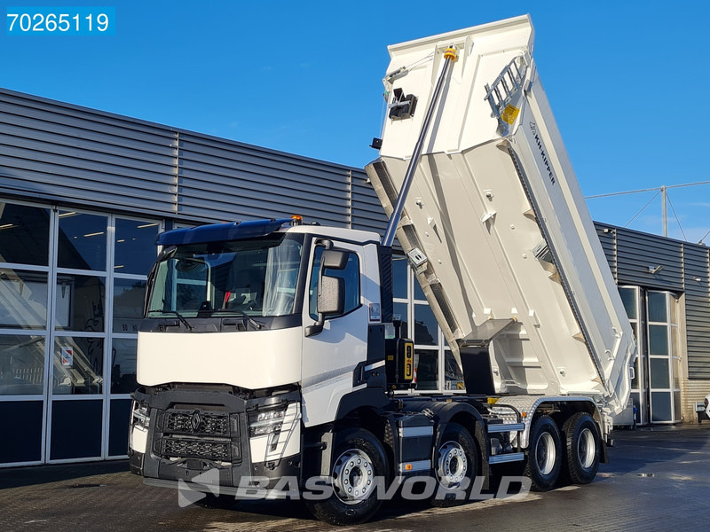 Renault C 480 8X4 NEW! 18m3 KH Kipper Big Axle Full steel OPTIBRAKE+ Euro 6 - Tovornjak prekucnik: slika 3 Renault C 480 8X4 NEW! 18m3 KH Kipper Big Axle Full steel OPTIBRAKE+ Euro 6 - Tovornjak prekucnik: slika 3