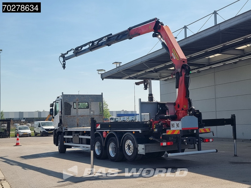 Renault C 480 8X4 Palfinger 24.001 SLD5 Kran Crane Lift-Lenkachse Euro 6 - Tovornjak s kesonom, Tovornjak z dvigalom: slika 2 Renault C 480 8X4 Palfinger 24.001 SLD5 Kran Crane Lift-Lenkachse Euro 6 - Tovornjak s kesonom, Tovornjak z dvigalom: slika 2