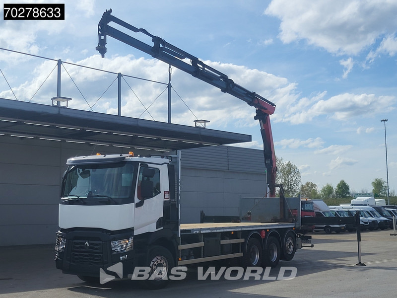 Renault C 480 8X4 Palfinger PK24.001 SLD5 Crane Kran Automatic Liftachse Euro 6 - Tovornjak s kesonom, Tovornjak z dvigalom: slika 3 Renault C 480 8X4 Palfinger PK24.001 SLD5 Crane Kran Automatic Liftachse Euro 6 - Tovornjak s kesonom, Tovornjak z dvigalom: slika 3