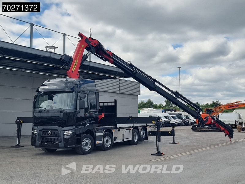 Renault C 520 8X2 Palfinger PK65002 SH Crane Jib Winch Lift+steering Axle Euro 6 - Tovornjak s kesonom, Tovornjak z dvigalom: slika 5 Renault C 520 8X2 Palfinger PK65002 SH Crane Jib Winch Lift+steering Axle Euro 6 - Tovornjak s kesonom, Tovornjak z dvigalom: slika 5