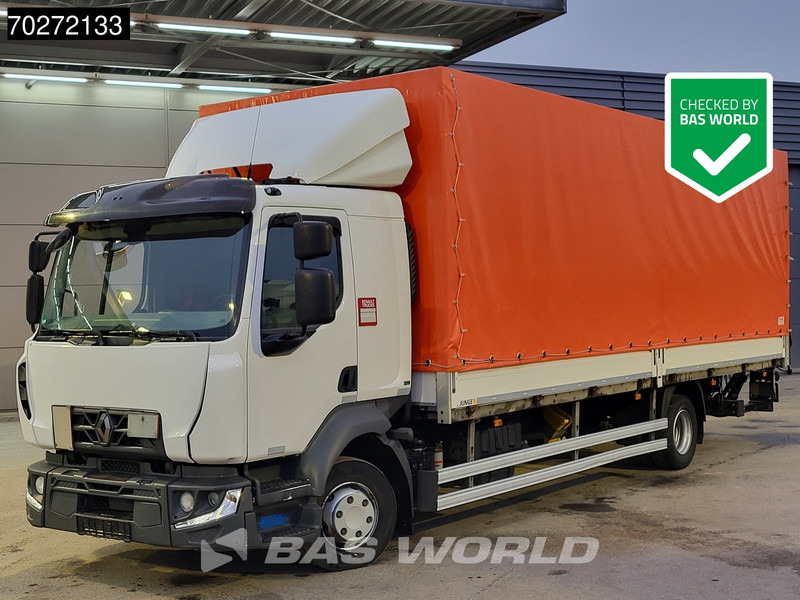 Renault D 240 4X2 12t Ladebordwand ACC Euro 6 - Tovornjak s ponjavo: slika 1 Renault D 240 4X2 12t Ladebordwand ACC Euro 6 - Tovornjak s ponjavo: slika 1