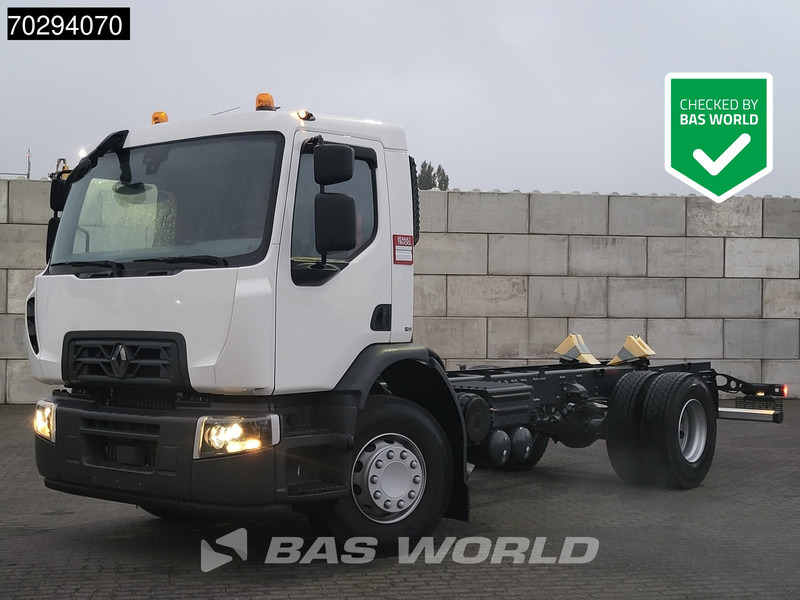 Renault D-WIDE 430 4X2 NEW! 19tons chassis Autmatic PTO ACC Euro 6 - Tovornjak-šasija: slika 1 Renault D-WIDE 430 4X2 NEW! 19tons chassis Autmatic PTO ACC Euro 6 - Tovornjak-šasija: slika 1