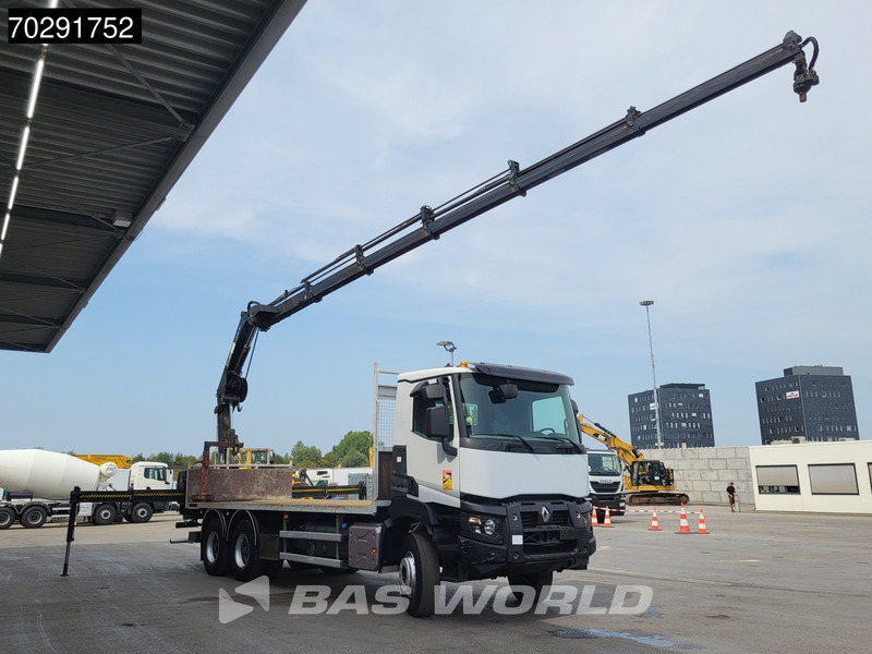 Renault K 380 6X4 HIAB X-HIDUO 188 E-5 Crane Steelsuspension Big-Axle Automatic Euro 6 - Tovornjak s kesonom, Tovornjak z dvigalom: slika 3 Renault K 380 6X4 HIAB X-HIDUO 188 E-5 Crane Steelsuspension Big-Axle Automatic Euro 6 - Tovornjak s kesonom, Tovornjak z dvigalom: slika 3