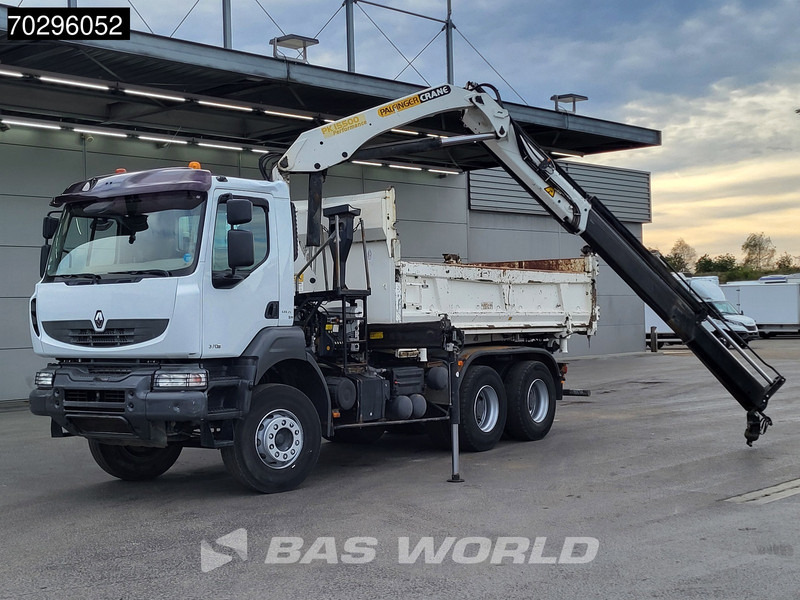 Renault Kerax 370 6X4 Palfinger PK15500 Crane Kran 2-side Tipper Retarder Manual Euro 4 - Tovornjak prekucnik, Tovornjak z dvigalom: slika 3 Renault Kerax 370 6X4 Palfinger PK15500 Crane Kran 2-side Tipper Retarder Manual Euro 4 - Tovornjak prekucnik, Tovornjak z dvigalom: slika 3
