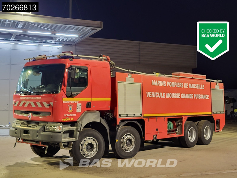Renault Kerax 400 8X4 Feuerwehr Telma 12000L Manual Steelsuspension Euro 2 - Gasilsko vozilo: slika 1 Renault Kerax 400 8X4 Feuerwehr Telma 12000L Manual Steelsuspension Euro 2 - Gasilsko vozilo: slika 1