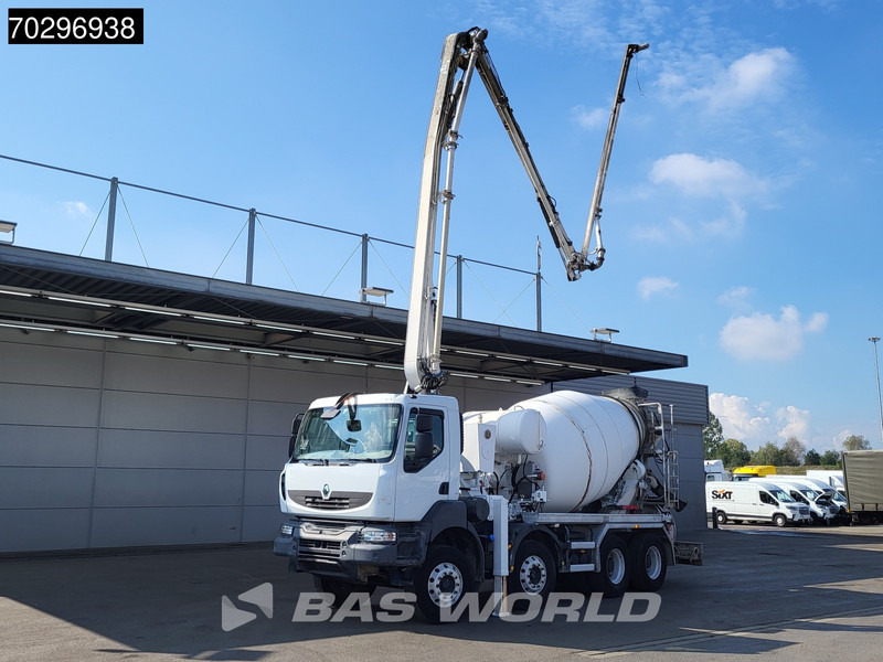 Renault Kerax 410 8X4 Mecbo PUMI 24 Mtr 7m3 mixer Automatic Euro 4 - Črpalka za beton: slika 3 Renault Kerax 410 8X4 Mecbo PUMI 24 Mtr 7m3 mixer Automatic Euro 4 - Črpalka za beton: slika 3