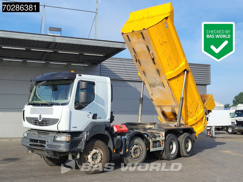 Renault Kerax 480 8X4 16m3 tipper Retarder Optibrake+ Big-Axle Steelsuspension Euro 5 - Tovornjak prekucnik: slika 1 Renault Kerax 480 8X4 16m3 tipper Retarder Optibrake+ Big-Axle Steelsuspension Euro 5 - Tovornjak prekucnik: slika 1