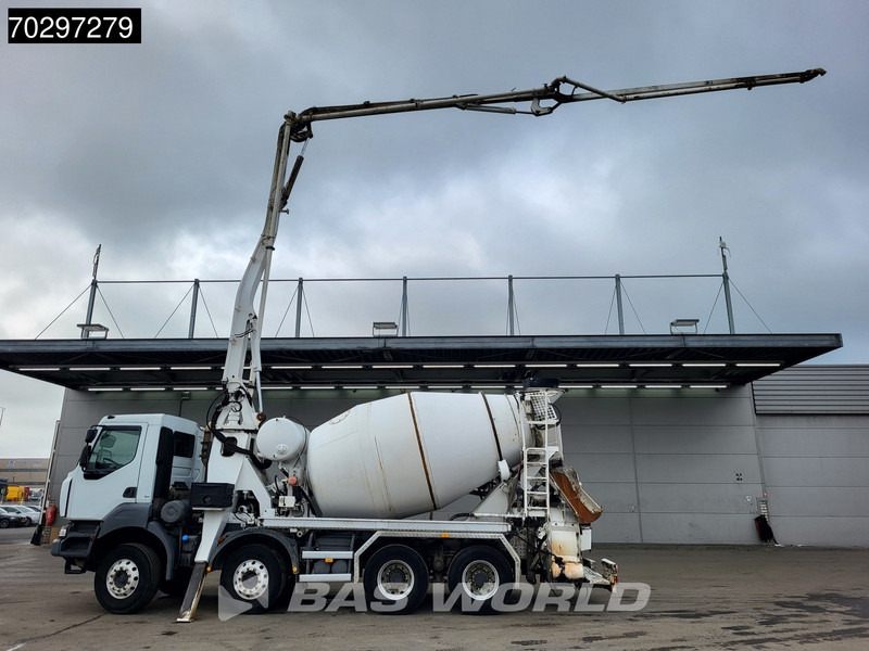 Renault Kerax 8X4 Mecbo M3-23/100-BZ Pomp+Mixer Big-Axle Steelsuspension Euro 5 - Avtomešalec: slika 2 Renault Kerax 8X4 Mecbo M3-23/100-BZ Pomp+Mixer Big-Axle Steelsuspension Euro 5 - Avtomešalec: slika 2