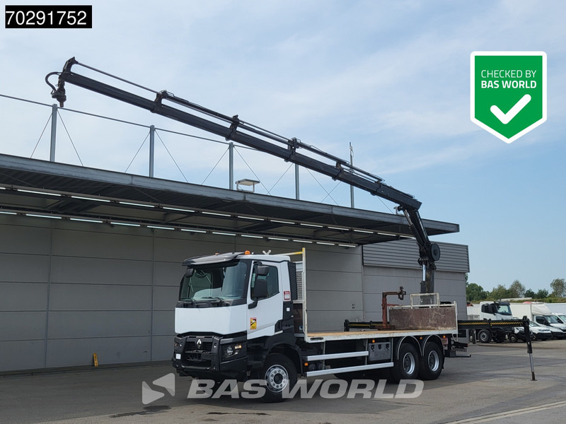 Renault Premium 380 6X4 HIAB X-HIDUO 188 E-5 Crane Steelsuspension Big-Axle Automatic Euro 6 - Tovornjak s kesonom, Tovornjak z dvigalom: slika 1 Renault Premium 380 6X4 HIAB X-HIDUO 188 E-5 Crane Steelsuspension Big-Axle Automatic Euro 6 - Tovornjak s kesonom, Tovornjak z dvigalom: slika 1